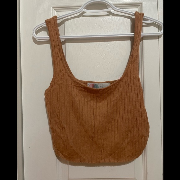 Free People Encinitas Sweater Crop top - Picture 3 of 3